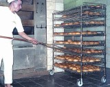 Wózek piekarniczy do studzenia bułek - szerokość 152 cm