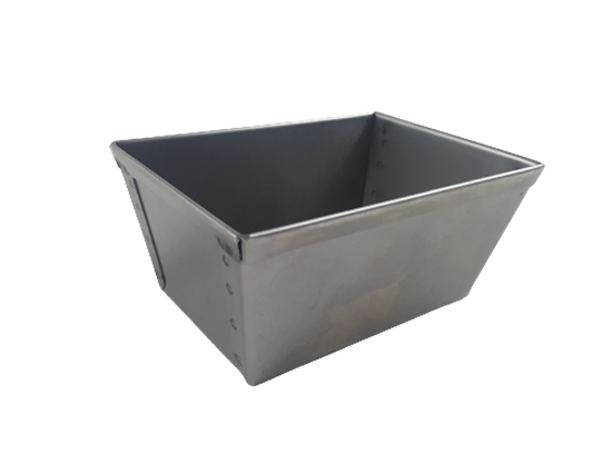 Forma do wypieku chleba stalowa 0,25 kg, 15x10x h7 cm