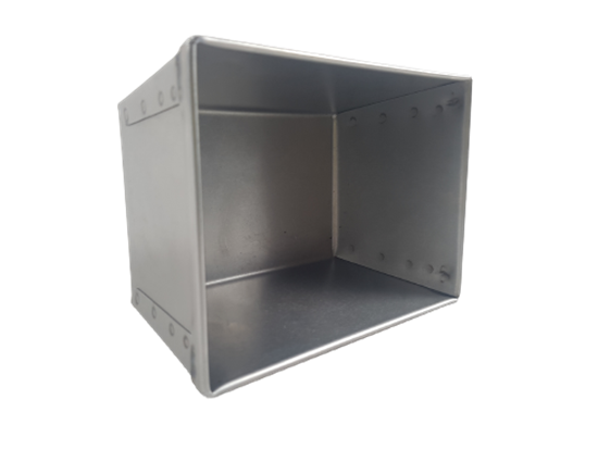 Forma do wypieku chleba stalowa 0,25 kg, 15x10x h7 cm