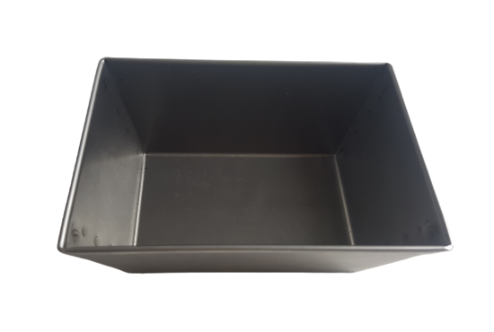 Forma do wypieku chleba stalowa 0,25 kg, 15x10x h7 cm