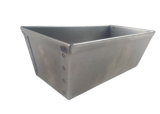 Forma do wypieku chleba stalowa 0,8 kg 26x11x h7,5 cm