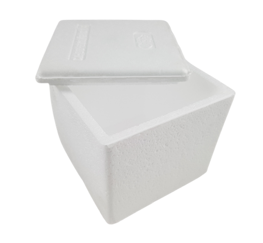Pojemnik styropianowy 10.5x10.5x10.3 cm 0.66l opak. 260 szt.