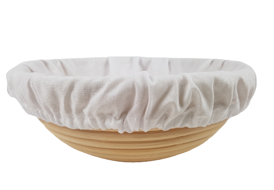 Koszyk do garowania chleba śr. 22 cm rattan 0,75 kg + pokrowiec