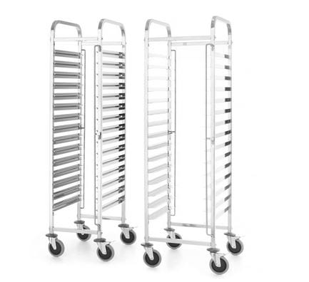 Wózek do transportu blach 15 prowadnic 600x400 - Kitchen Line