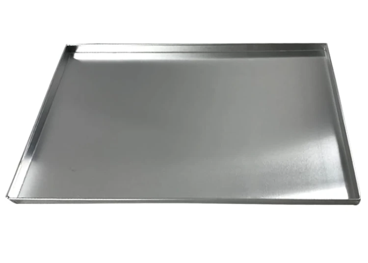 Blacha piekarnicza 3 ranty lita 98x58 cm aluminium gr. 1,5mm zestawy