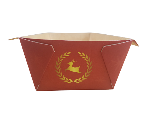 Forma do pieczenia Wesołych Świąt czerwona 180×80×55 mm