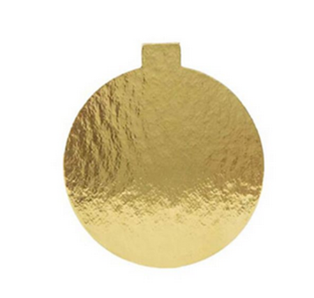 Podkładki pod monoporcje złoty 5 cm opak. 200 szt.
