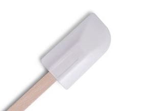 Szpatułka cukiernicza/ wybierak z drewnianą rączką dł. 27cm Thermohauser