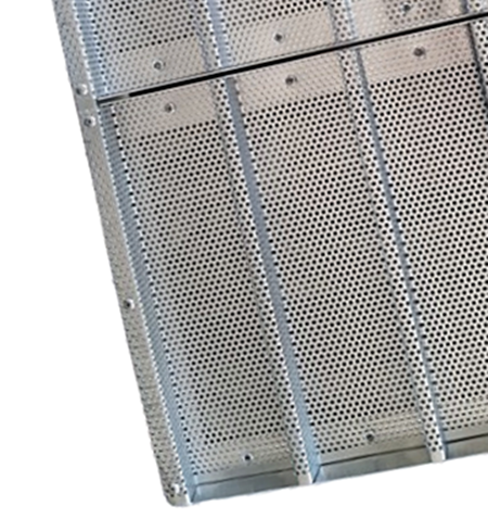 Blacha perforowana do zapiekanek 60×40 cm – 8 wgłębień