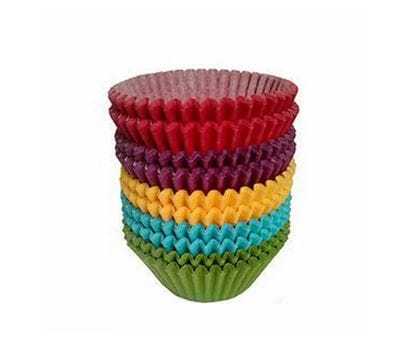 Papilotki cupcake MIX kolorów śr. 50 x h32,5 mm