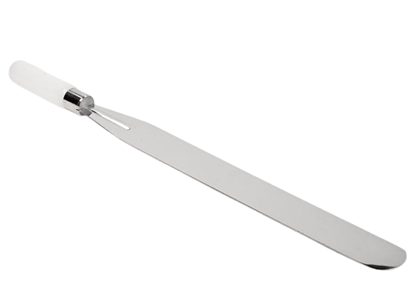 Łopatka cukiernicza prosta 4 × 30 cm stal nierdzewna