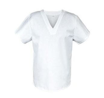 Bluza biała krótki rękaw