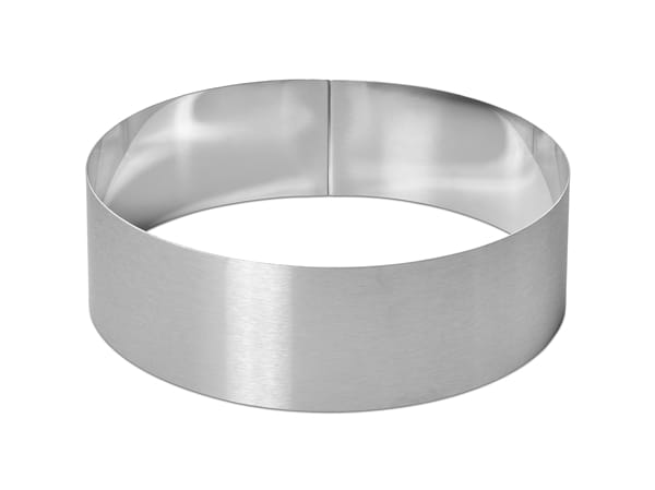 Rant cukierniczy średnica 16 cm, h 6 cm stal nierdzewna