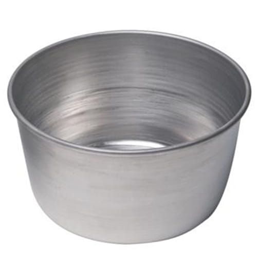 Forma do wypieku chleba na żurek śr. 14 cm, h 6,5 cm aluminium