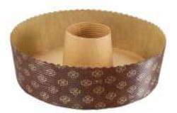 Forma do pieczenia z kominem śr. 185 x h 40 mm