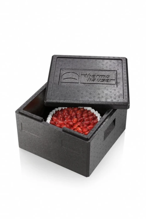 Pojemnik termoizolacyjny na pizzę tort 35x35x17,5 cm 21,5l Thermohauser 49718