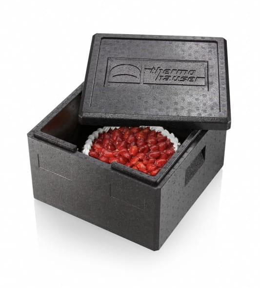 Pojemnik termoizolacyjny na pizzę tort 35x35x34cm 41,5l Thermohauser 49748