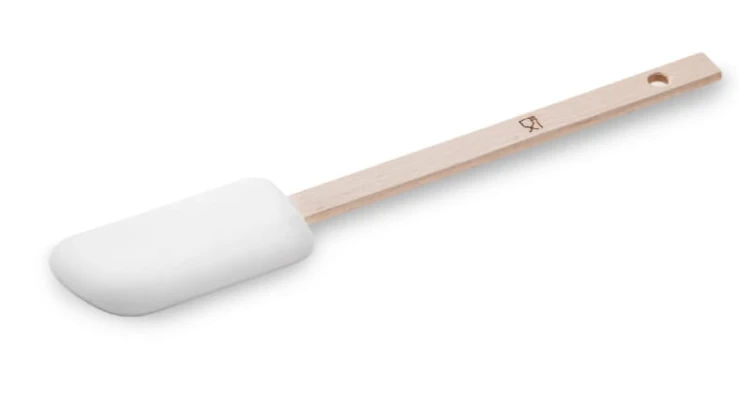 Szpatułka cukiernicza/ wybierak z drewnianą rączką dł. 27cm Thermohauser