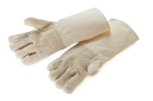Rękawice piekarskie długie z 5 palcami Thermohauser 44992