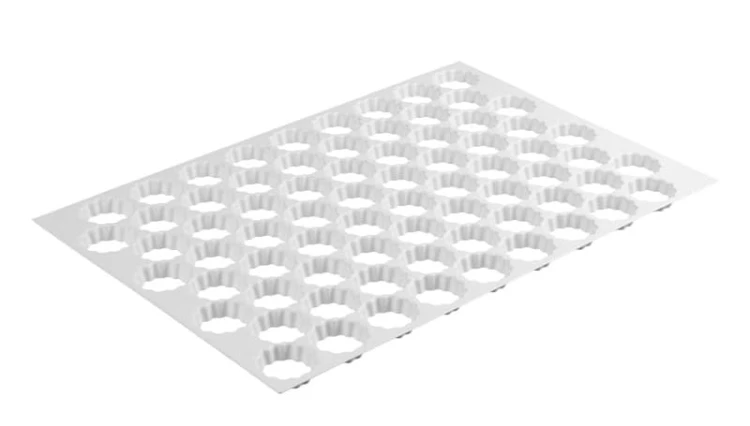 Szablon do ciastek 57,5x39 cm koło falowane Thermohauser 47511