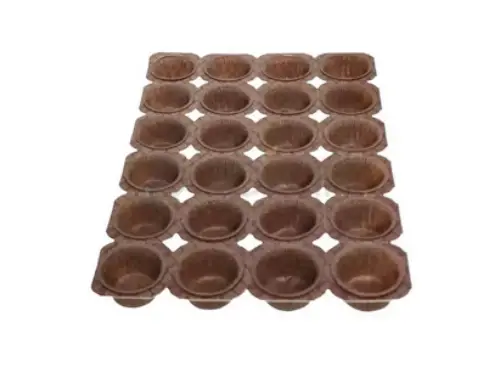 Muffiny brązowe śr. 50 mm na stelażu