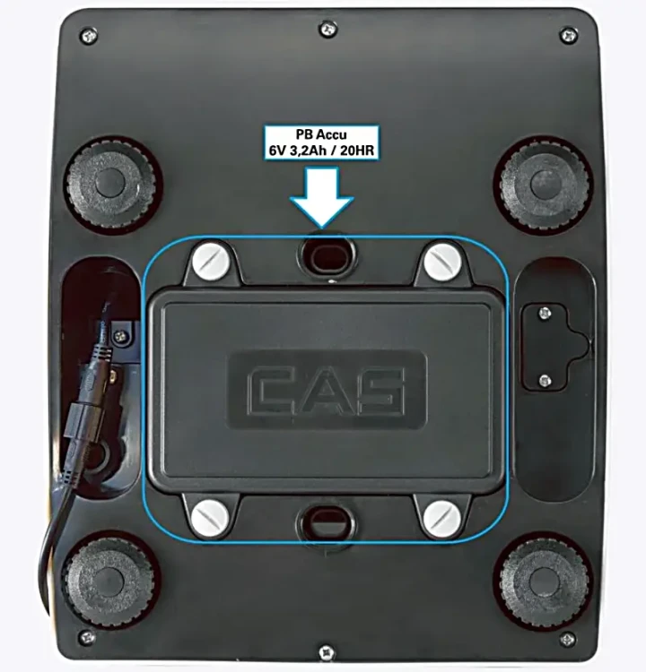 Waga wodoodporna prosta CAS SW-II 3W LCD (IP-68)
