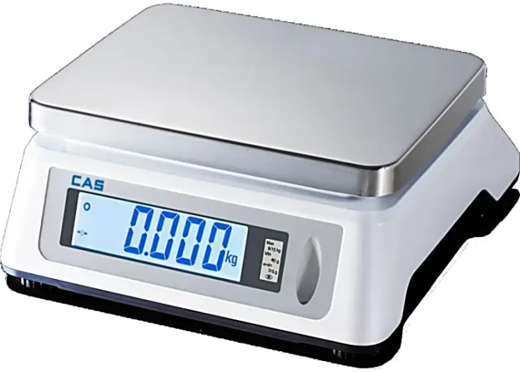 Waga elektroniczna CAS SWN 6 kg LCD RS232