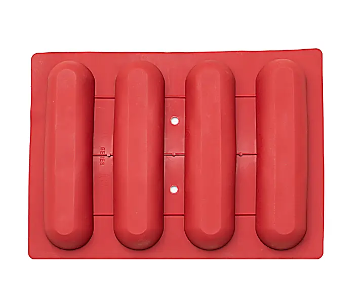 Forma silikonowa Hot-dog 4 gniazda 65x260 h 30 mm