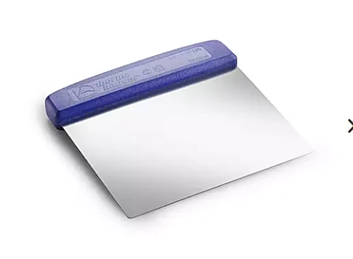 Skrobka metalowa elastyczna z uchwytem 12x11,5 cm Thermohauser 47031