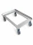 Wózek aluminiowy 61x41x16cm pod kosze piekarnicze 60x40cm