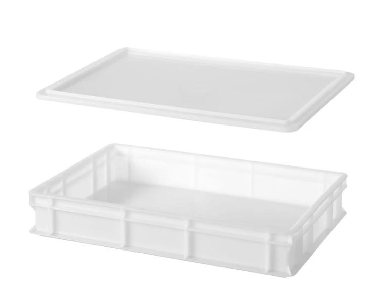 Pojemnik na ciasto na pizzę Profi Line 600x400x(H)100mm (pokrywa opcjonalnie)