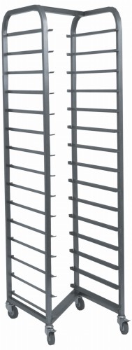 Wózek transportowy piekarniczy typu Z 20 półek 60x46,5x177 cm