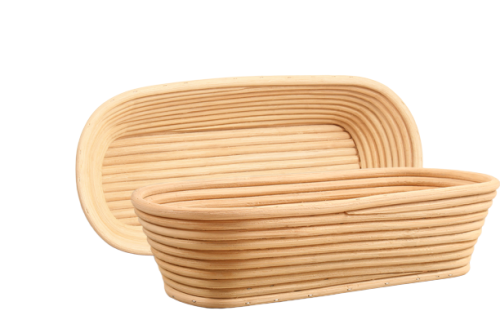 Koszyk do garowania chleba 0,75 kg wym. 28x15 cm rattan