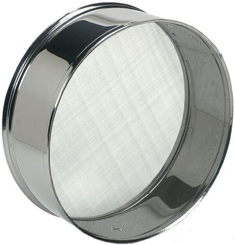 Sito do mąki i maku Ø 240 mm, oczko 0,5 mm stal nierdzewna