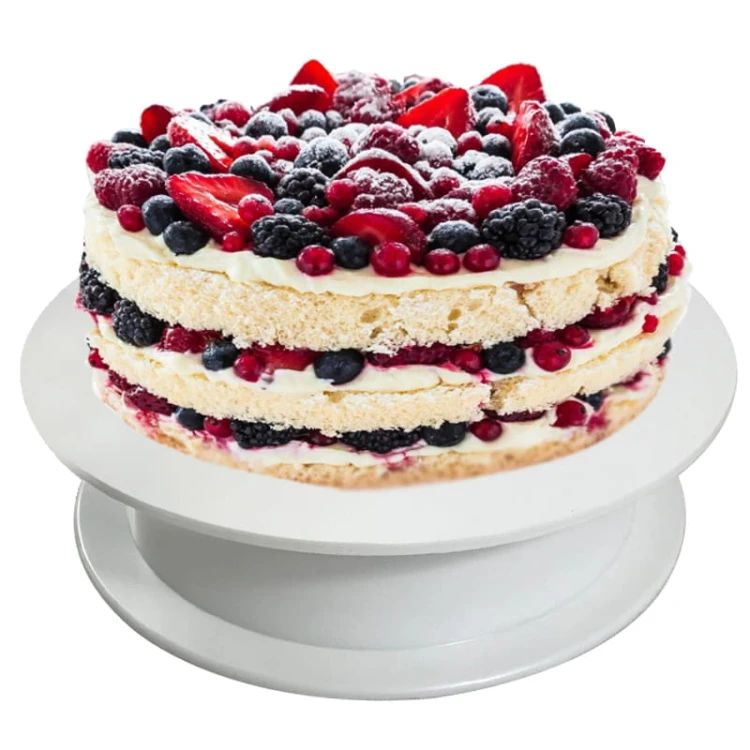 Patera obrotowa na tort, ciasto z tworzywa śr. 31,5 cm Thermohauser 33152