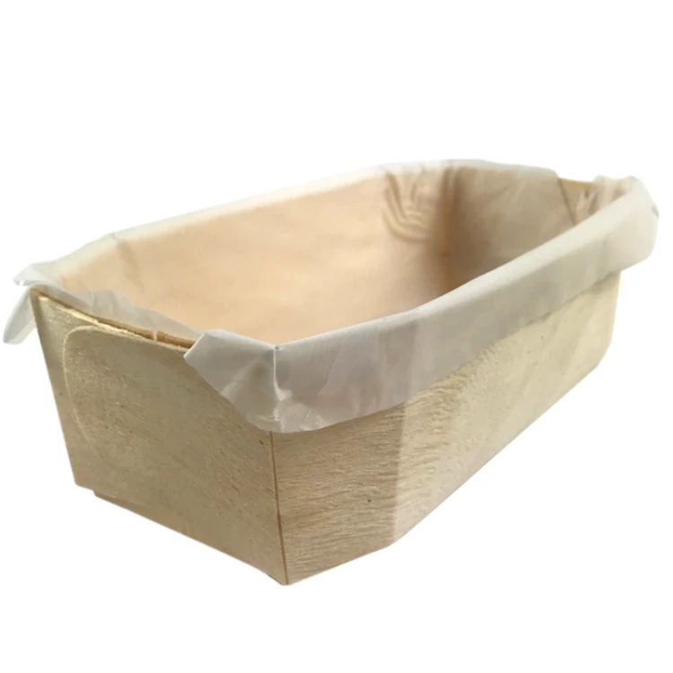 Forma drewniana do wypieku 180x115x60 mm