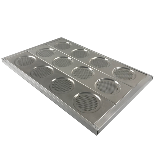 Blacha perforowana do hamburgerów 60×40 cm – 12 gniazd