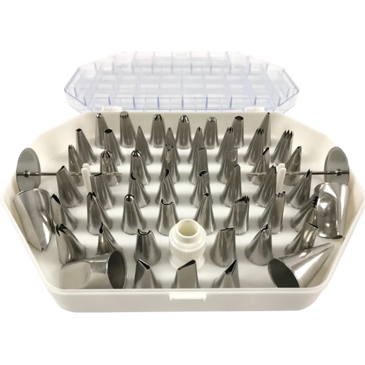 Tylki cukiernicze małe 54 szt. stal nierdzewna + adapter Thermohauser 62922