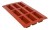 Forma silikonowa 9 prostokątów 80x30 mm, h 30 mm