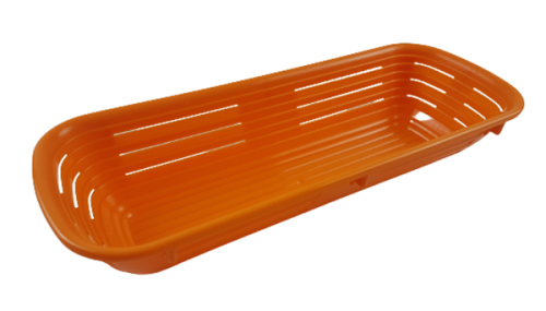 Koszyk do garowania chleba podłużny 1 kg zestaw Thermohauser