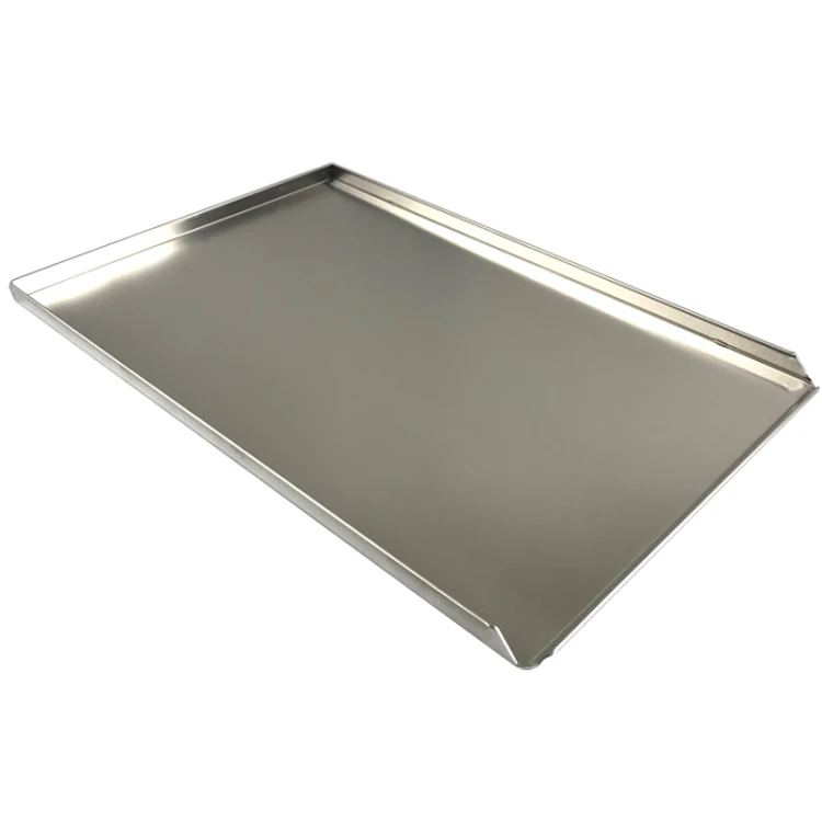 Blacha piekarnicza 3 ranty lita 60x40x2cm aluminium gr. 1,5mm