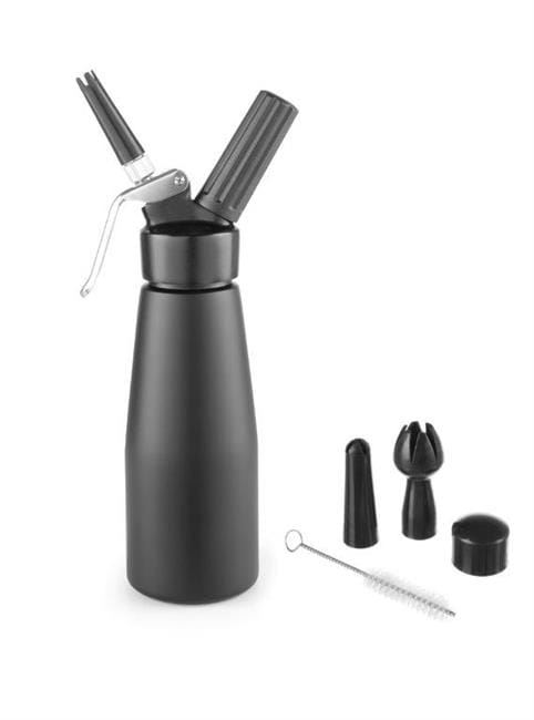 Syfon do bitej śmietany 0,5 l Kitchen Line czarny