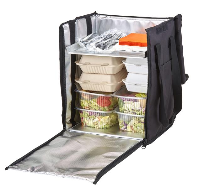 Plecak termoizolacyjny składany, z ruchomą przegrodą CAMBRO GOBAGS® szer. 380 mm
