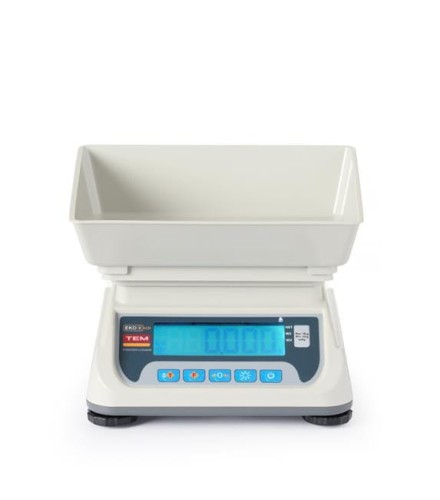Waga kuchenna LCD z legalizacją, seria ECO+ 255x264x(H)189 mm