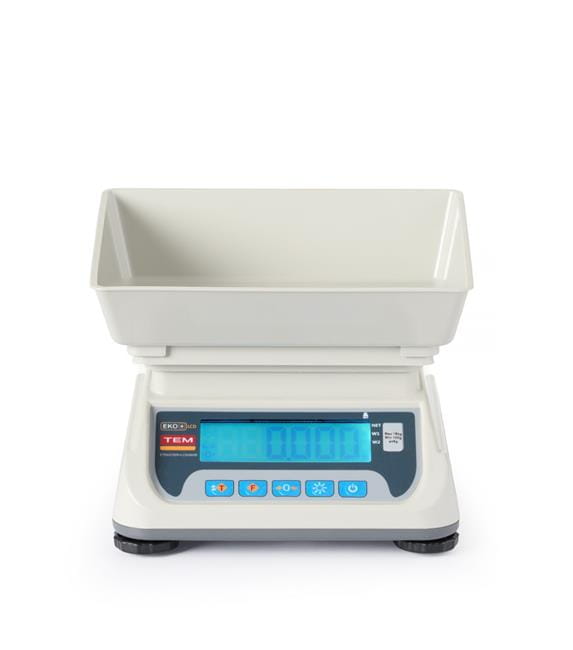 Waga kuchenna LCD z legalizacją, seria ECO+ 255x264x(H)189 mm