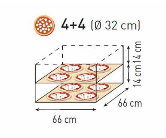 Piec do pizzy Basic 44