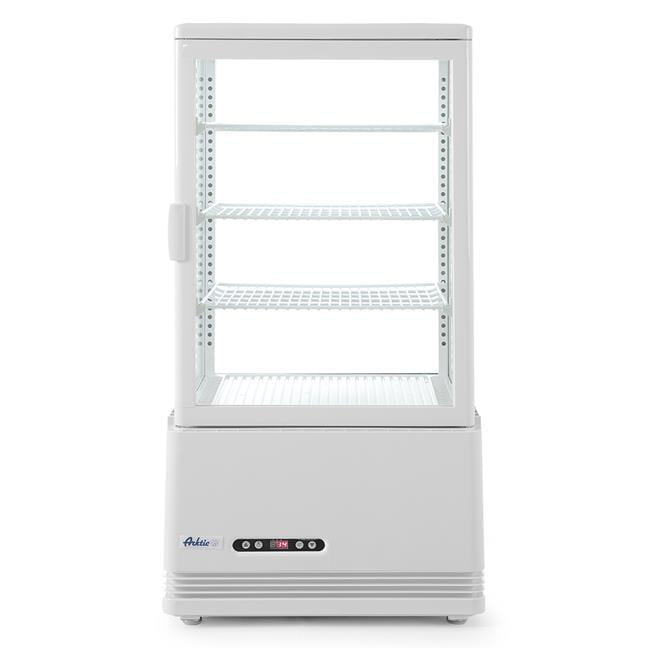 Witryna chłodnicza nastawna 68l Arktic biały 452x406x(H)891mm