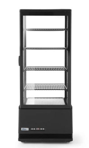 Witryna chłodnicza 98l Arktic czarny 452x406x(H)1116mm
