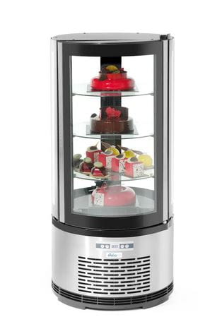 Witryna chłodnicza okrągła 100 l Arktic ø480x(H)1030 mm