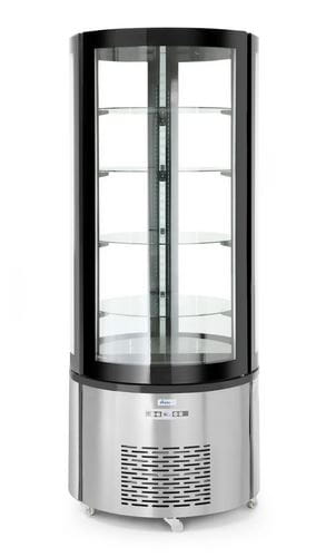 Witryna chłodnicza okrągła 360 l Arktic ø680x(H)1750mm